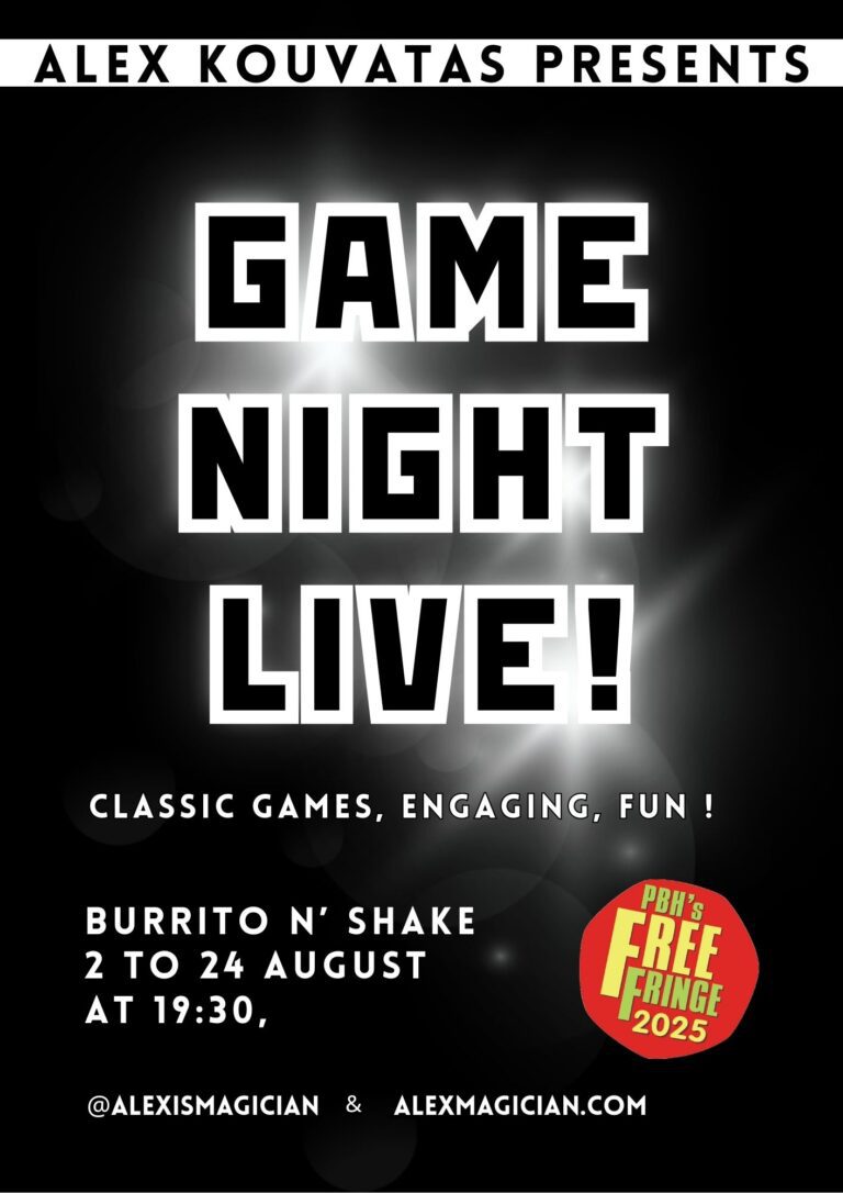Fringe Festival 3 Game Night Live